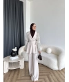 Ng - Lilsan Asimetrik Pantolon Takım - Bej