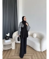 Ng - Lilsan Asimetrik Pantolon Takım - Siyah