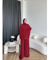 Duan Şifon Takım - Bordo