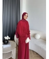 Duan Şifon Takım - Bordo