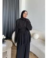 Duan Şifon Takım - Siyah