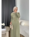 Hr - Desan Sandy Elbise - Yeşil