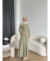 Hr - Desan Sandy Elbise - Yeşil
