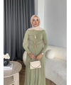 Hr - Desan Sandy Elbise - Yeşil