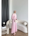 Mav - Sarla Oysh Etekli Takım - Pembe