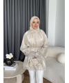 Hen - Welpan Momli Gömlek - Bej