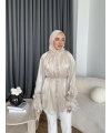 Hen - Welpan Momli Gömlek - Bej