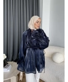 Hen - Welpan Momli Gömlek - Lacivert