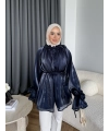 Hen - Welpan Momli Gömlek - Lacivert