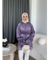 Hen - Welpan Momli Gömlek - Lila