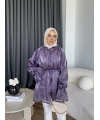 Hen - Welpan Momli Gömlek - Lila