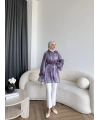 Hen - Welpan Momli Gömlek - Lila