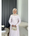 Tb - Havan Çapraz Elbise - Pembe