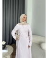 Tb - Havan Çapraz Elbise - Pembe