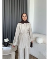Tb - Nursu Takım - Bej