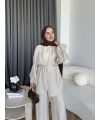 Tb - Nursu Takım - Bej