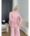 Hew - Eldar Şifon Takım - Pembe - BAYRAMDAN SONRA 10-15 İŞ GÜNÜ İÇİNDE GELİCEKTİR