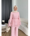 Hew - Eldar Şifon Takım - Pembe - BAYRAMDAN SONRA 10-15 İŞ GÜNÜ İÇİNDE GELİCEKTİR