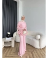 Hew - Eldar Şifon Takım - Pembe - BAYRAMDAN SONRA 10-15 İŞ GÜNÜ İÇİNDE GELİCEKTİR
