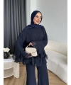 Hew - Eldar Şifon Takım - Lacivert - BAYRAMDAN SONRA 10-15 İŞ GÜNÜ İÇİNDE GELİCEKTİR