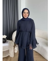 Hew - Eldar Şifon Takım - Lacivert - BAYRAMDAN SONRA 10-15 İŞ GÜNÜ İÇİNDE GELİCEKTİR