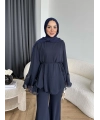 Hew - Eldar Şifon Takım - Lacivert - BAYRAMDAN SONRA 10-15 İŞ GÜNÜ İÇİNDE GELİCEKTİR