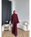 Hew - Eldar Şifon Takım - Bordo - BAYRAMDAN SONRA 10-15 İŞ GÜNÜ İÇİNDE GELİCEKTİR