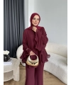 Hew - Eldar Şifon Takım - Bordo - BAYRAMDAN SONRA 10-15 İŞ GÜNÜ İÇİNDE GELİCEKTİR