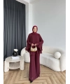 Hew - Eldar Şifon Takım - Bordo - BAYRAMDAN SONRA 10-15 İŞ GÜNÜ İÇİNDE GELİCEKTİR