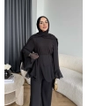 Hew - Eldar Şifon Takım - Siyah - BAYRAMDAN SONRA 10-15 İŞ GÜNÜ İÇİNDE GELİCEKTİR
