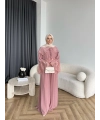 Ng - Julen Dantel Detay Takım - Pembe
