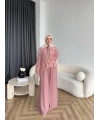 Ng - Julen Dantel Detay Takım - Pembe