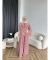 Ng - Julen Dantel Detay Takım - Pembe