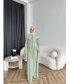 Ng - Julen Dantel Detay Takım - Yeşil