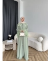 Ng - Julen Dantel Detay Takım - Yeşil
