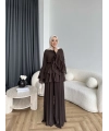 Ng - Lisany Şifon Takım - Kahve