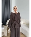 Ng - Lisany Şifon Takım - Kahve