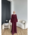 Ng - Lisany Şifon Takım - Bordo