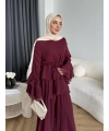 Ng - Lisany Şifon Takım - Bordo