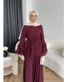 Ng - Lisany Şifon Takım - Bordo