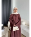 Tb - Gezce Kat Kat Etekli Takım - Bordo