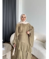 Tb - Gezce Kat Kat Etekli Takım - Yeşil