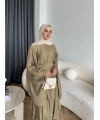 Tb - Gezce Kat Kat Etekli Takım - Yeşil