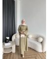 Tb - Selvin Keten Etekli Takım - Yeşil