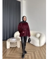 Darlan Tüylü Kazak - Bordo