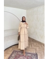 Exlan İndirimli Elbise - Bej
