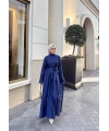 Eyşan Elbise - Lacivert