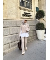 Hanne Gömlek Detaylı Takım - Bej