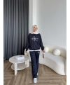 Hps-Muadil Simli Eşofman Takım - Lacivert