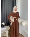Hr - Desan Sandy Elbise - Kahve ÖN SİPARİŞ